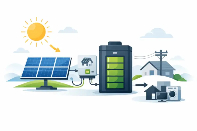 Read more about the article How Does Solar Battery Storage Work?
