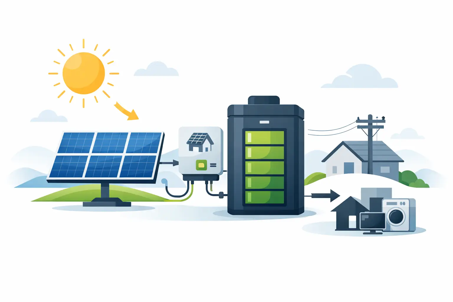 Read more about the article How Does Solar Battery Storage Work?