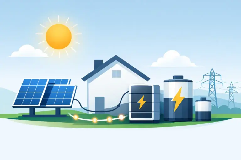 Read more about the article Battery Storage for Solar Panels Explained