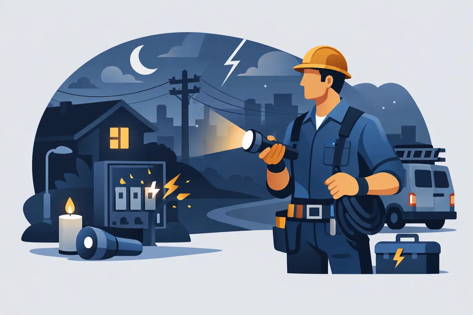 Read more about the article Emergency Electrician for Power Cuts