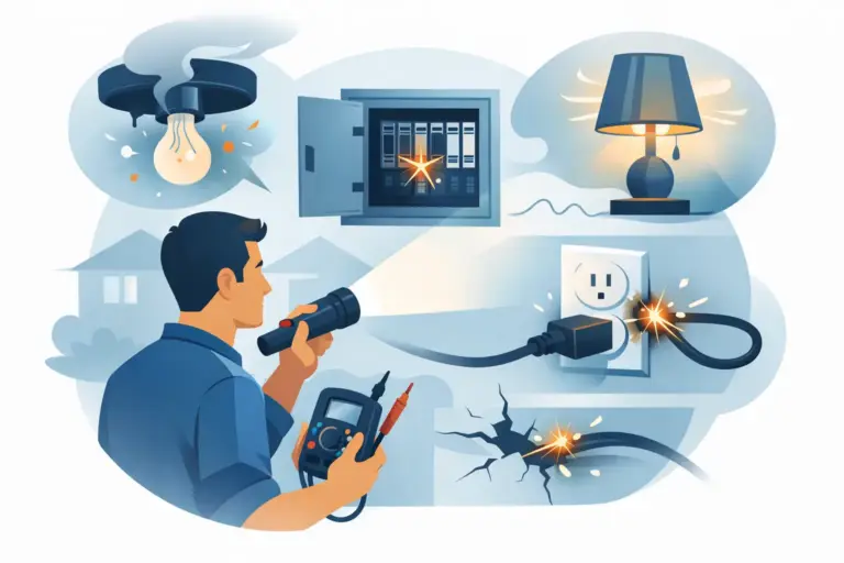 Read more about the article How to Spot Electrical Faults at Home